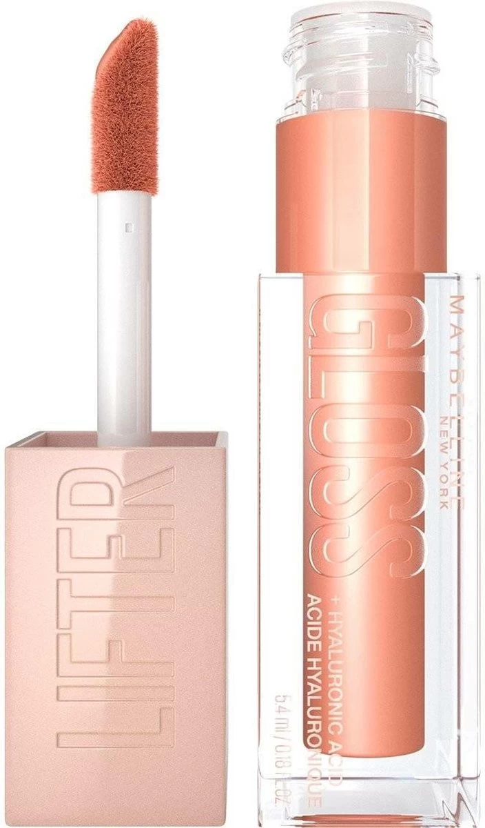 Maybelline Lifter Lipgloss - 007 Amber (met Hyaluronic Acid) 3 Maybelline Lifter Lipgloss - 007 Amber (met Hyaluronic Acid)