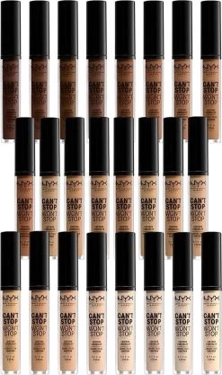 NYX Professional Makeup - Can't Stop Won't Stop Concealer - Light Ivory -Cosmeticawinkel 711x1200 2