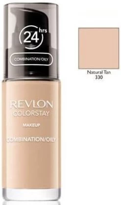Revlon Colorstay Foundation With Pump - 330 Natural Tan (Oily Skin) 26 Revlon Colorstay Foundation With Pump - 330 Natural Tan (Oily Skin) -Cosmeticawinkel 713x1200