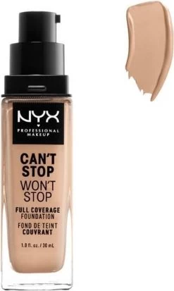 NYX Professional Makeup - Can't Stop Won't Stop Foundation - Natural -Cosmeticawinkel 718x1200 2