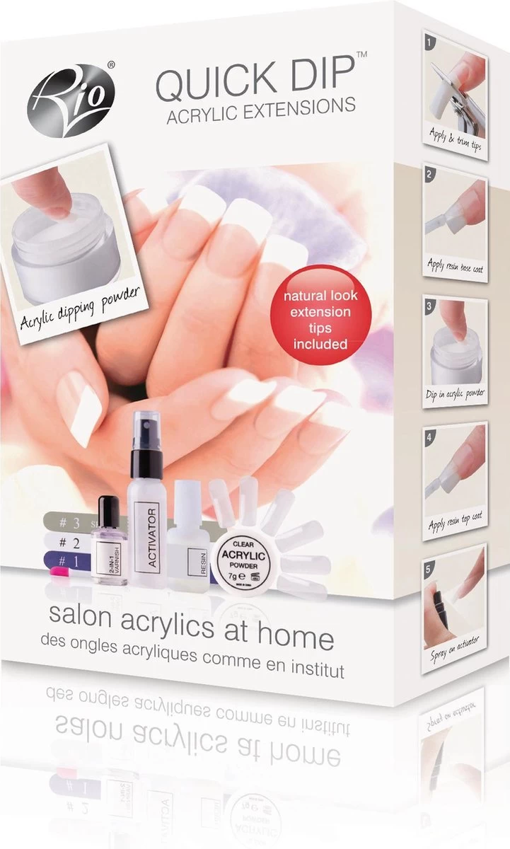 Rio Quick Dip Acryl Extensions - Acryl Nagels 3 Rio Quick Dip Acryl Extensions - Acryl Nagels
