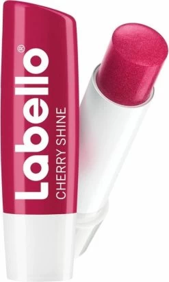 Labello Cherry Shine Lippenbalsem - 4 Balsems -Cosmeticawinkel 722x1200