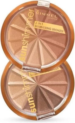 Rimmel London Rimmel - SunShimmer 3 In 1 Shimmering Bronzer Lustrous Powder 9.9 G 1 Gold Princess - -Cosmeticawinkel 728x1200 1