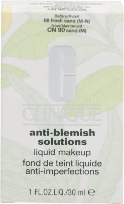 Clinique Anti Blemish Solutions Liquid Foundationl - 06 Fresh Sand -Cosmeticawinkel 730x1200 2