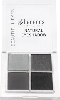 Benecos Vegan Oogschaduw Quattro - Smokey Eyes -Cosmeticawinkel 730x1200 3