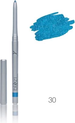 Blèzi® Automatic Eye Pencil 30 Brilliant Blue - Oogpotlood Waterproof - Blauw Felblauw -Cosmeticawinkel 731x1200 3
