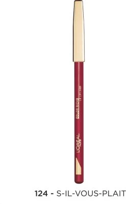 L’Oréal Paris Color Riche Lipliner - 124 S'il Vous Plait - Rood Lippenpotlood -Cosmeticawinkel 739x1200