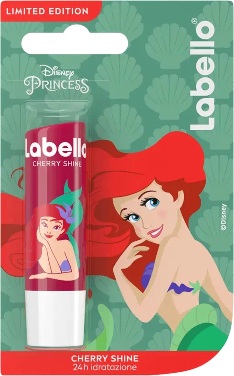 Labello Limited Disney Edition - Ariel Cherry Shine 3 Labello Limited Disney Edition - Ariel Cherry Shine