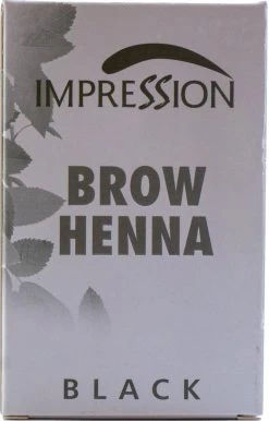 Impression Henna Wenkbrauwverf | Zwart | Black | Noir | Brow Henna | Goed Voor Meer Dan 20 Behandelingen -Cosmeticawinkel 768x1200 4