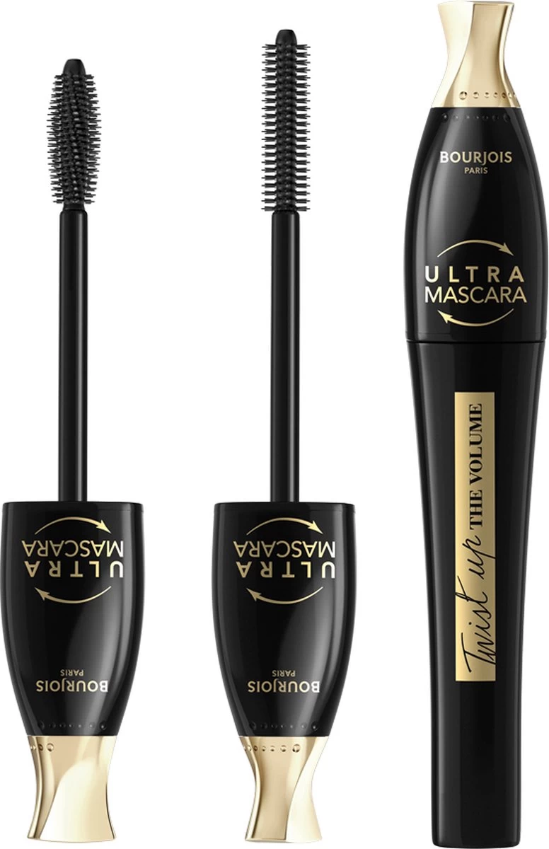 Bourjois Twist Up The Volume Mascara - 52 Ultra Black 4 Bourjois Twist Up The Volume Mascara - 52 Ultra Black - Afbeelding 2