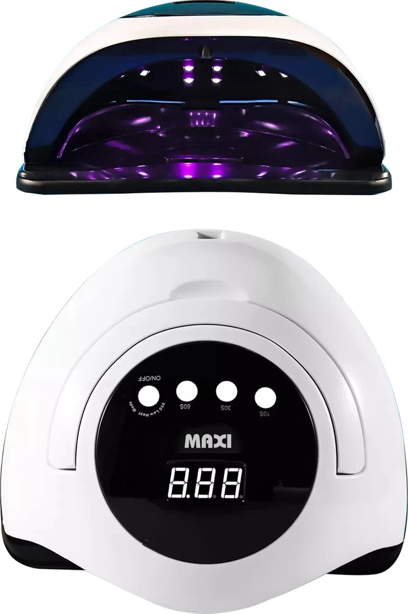Maxi Nageldroger Pro - 168W - Uv Lamp - Nageldroger Lamp - Nageldroger Voor Gelnagels - Geschikt Voor Elke Nagel Gellak 3 Maxi Nageldroger Pro - 168W - Uv Lamp - Nageldroger Lamp - Nageldroger Voor Gelnagels - Geschikt Voor Elke Nagel Gellak