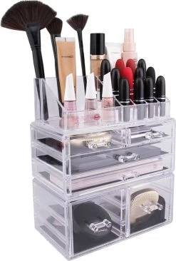 Beauty Attraction Make Up Organizer – Opbergdoos – Nagellak – Organizer 22 X 2,12 X 5,8 CM – 24 X 15 X 11 CM – Transparant -Cosmeticawinkel 810x1200 6