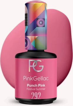 Pink Gellac - Punch Pink - Gellak - Vegan - Roze - Glanzend - 15ml 17 Pink Gellac - Punch Pink - Gellak - Vegan - Roze - Glanzend - 15ml -Cosmeticawinkel 833x1200