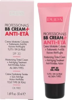 PUPA Milano Pupa Professionals BB Creme Anti-Eta SPF30 002 Sand -Cosmeticawinkel 874x1200 2