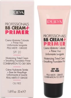 Pupa BB Cream + Primer For Combination To Oily Skin - 002 Sand -Cosmeticawinkel 875x1200