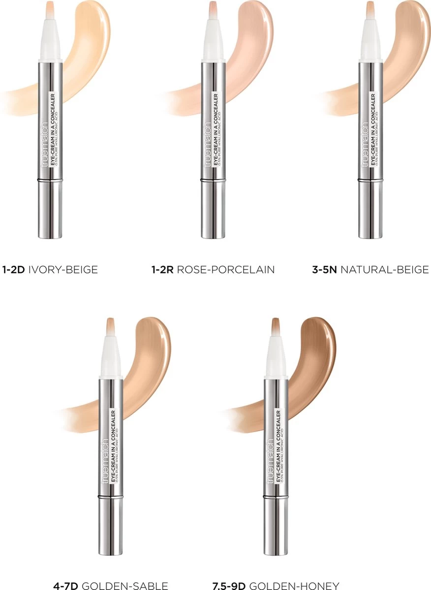 L’Oréal Paris True Match Touche Magique Concealer - 4-7D Golden Sable 9 L’Oréal Paris True Match Touche Magique Concealer - 4-7D Golden Sable - Afbeelding 7
