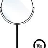 Omliox Make Up En Scheer Spiegel - Ronde Standspiegel - 10x Vergroting - Ø19cm - Mat Zwart -Cosmeticawinkel 881x1200 1