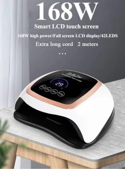 UV Nagel Lamp 168 Watt + 5 Gratis Vijlen - BellaLine - UV Led Nagellamp – Gel Nagel – Nagellak UV – Nageldroger – Salon – Sensor – Gellac - Acryl - Gelnagels – 42 Power Led – Professioneel – Krachtig – Manicure – Extra Lang Snoer - Pink - Pedicure 16 UV Nagel Lamp 168 Watt + 5 Gratis Vijlen - BellaLine - UV Led Nagellamp – Gel Nagel – Nagellak UV – Nageldroger – Salon – Sensor – Gellac - Acryl - Gelnagels – 42 Power Led – Professioneel – Krachtig – Manicure – Extra Lang Snoer - Pink - Pedicure -Cosmeticawinkel 885x1200