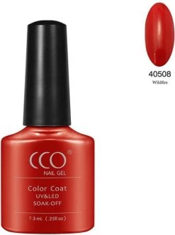 CCO Shellac - Wildfire 40508 - Roder Dan Rood- Gel Nagellak -Cosmeticawinkel 892x1200