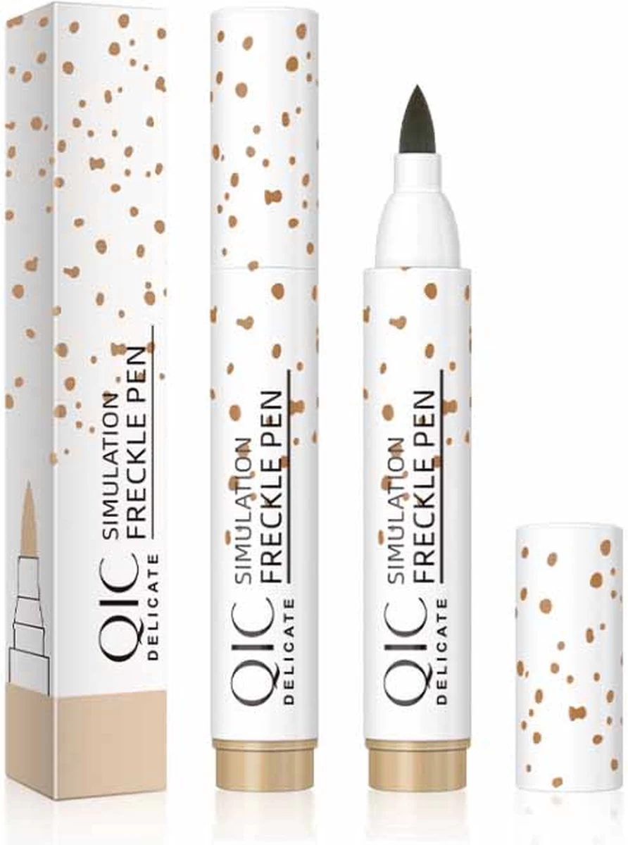 Palm QIC Freckle Pen - Sproetjes Pen - Freckle Pen - Freckles - Donker Bruin - (Gratis Levering) 7 Palm QIC Freckle Pen - Sproetjes Pen - Freckle Pen - Freckles - Donker Bruin - (Gratis Levering) - Afbeelding 5