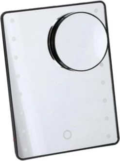 Orange85 Make-up Spiegel - Met Verlichting - LED - Met Vergrootglas - Zwart