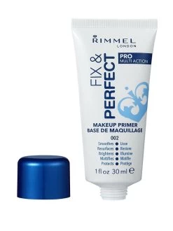 Rimmel London Fix & Perfect Make-Up Primer - 002 Transparent - 30 Ml -Cosmeticawinkel 899x1200 4