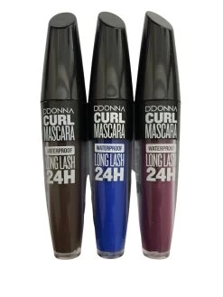 D'Donna - Curl Mascara - Paars - Waterproof - 1 Flesje Met 8 Gram Inhoud -Cosmeticawinkel 900x1200 24