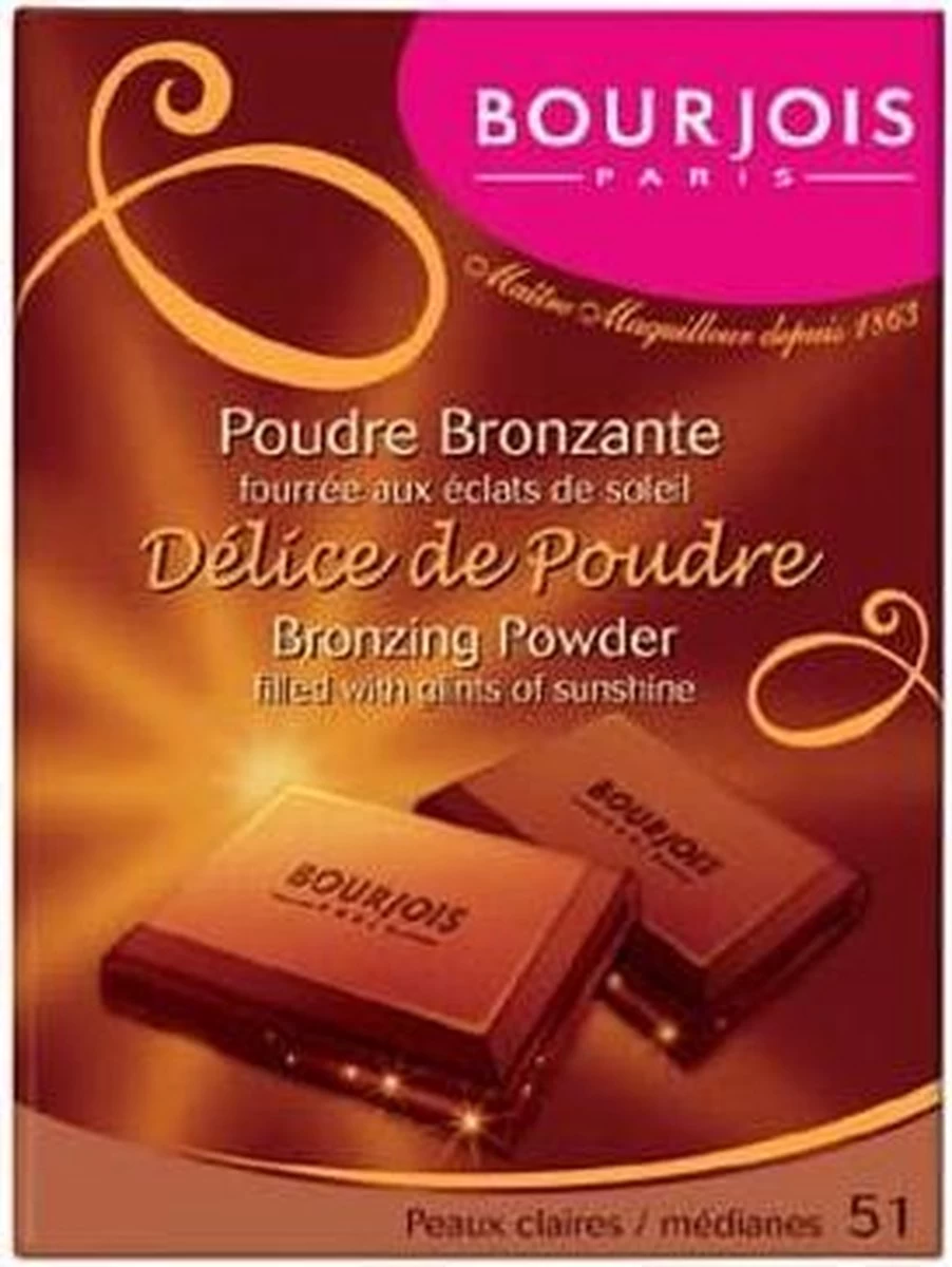 Bourjois - Delice De Poudre Bronzing Powder Browning Powder 52 16.5G 11 Bourjois - Delice De Poudre Bronzing Powder Browning Powder 52 16.5G - Afbeelding 9