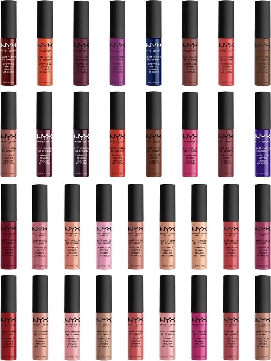 NYX Professional Makeup Soft Matte Lip Cream - Istanbul SMLC06 - Lippenstift 9 NYX Professional Makeup Soft Matte Lip Cream - Istanbul SMLC06 - Lippenstift - Afbeelding 7