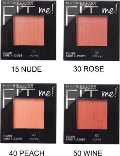 Maybelline Fit Me Blush - 40 Peach - Oranje - Natuurlijk Ogende Rouge -Cosmeticawinkel 920x1200 1