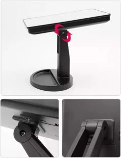 Make-Up Spiegel - LED Verlichting - Zwart - Cosmetica Spiegel - Scheerspiegel -Cosmeticawinkel 921x1200 3