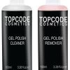 TOPCODE Cosmetics Gellak Remover & Cleaner- 100ml - #MCRM03- Roze Voor Het Veilig Verwijderen Van Gellak -Cosmeticawinkel 926x1200