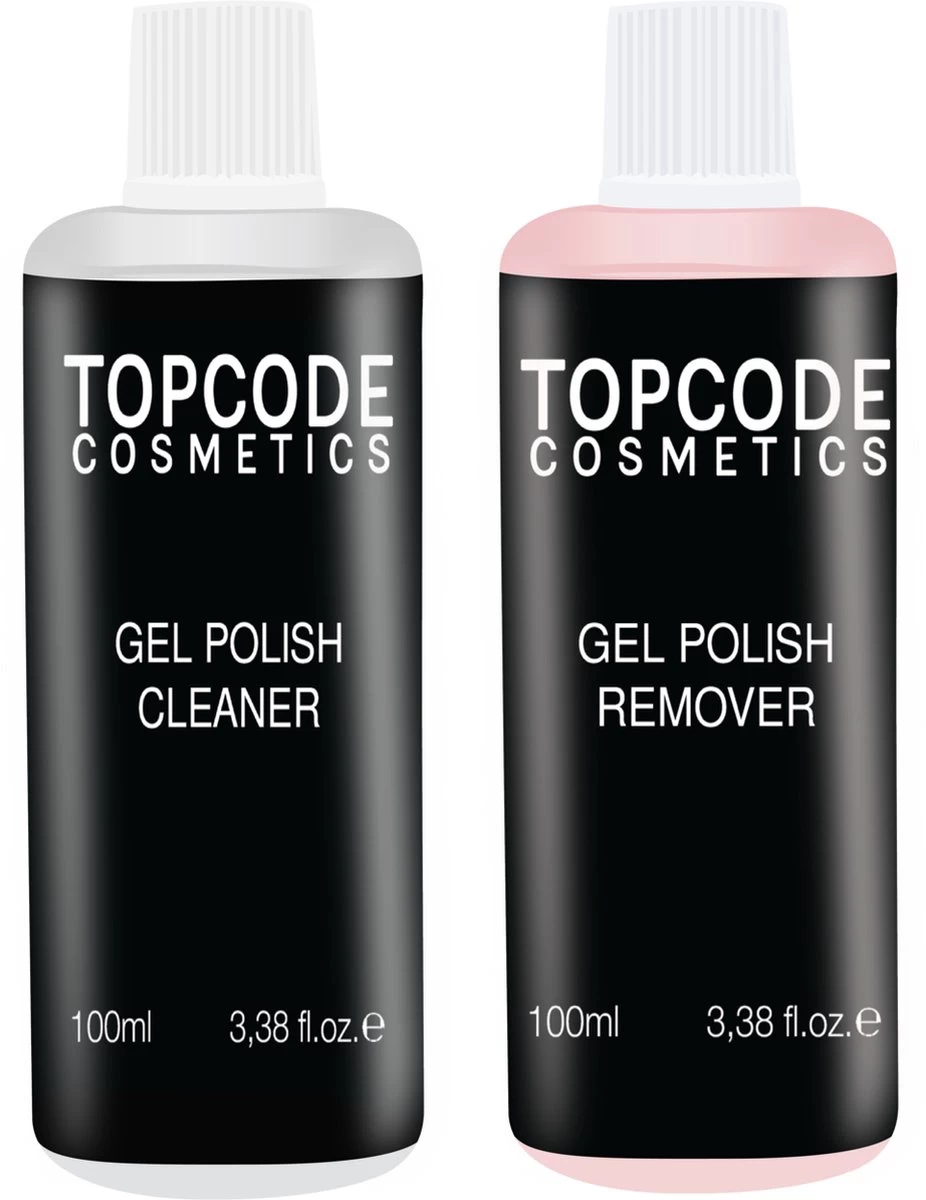 TOPCODE Cosmetics Gellak Remover & Cleaner- 100ml - #MCRM03- Roze Voor Het Veilig Verwijderen Van Gellak 3 TOPCODE Cosmetics Gellak Remover & Cleaner- 100ml - #MCRM03- Roze Voor Het Veilig Verwijderen Van Gellak