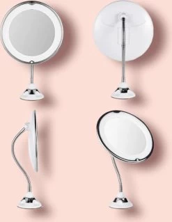 Make-Up Spiegel - 7X Vergroting - LED Licht - Make Up Spiegel Met Verlichting - Vergrootspiegel Met Zuignap - Exclusief Baterijen(Niet Ingegrepen 3AAA)3AAA -Cosmeticawinkel 928x1200 2