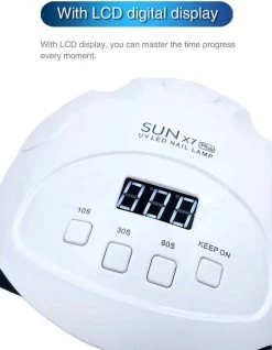 Nageldroger- 90 Watt LED UV Inclusief Manicure- Pedicure Set - Professioneel - Nagel Lamp LED - Professionele Nageldroger - Ledlamp - Gel Nagellak - Gelpolish - Gel Nagels - Builder Gel - Acryl -Cosmeticawinkel 932x1200