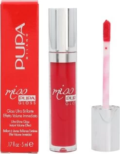 PUPA Milano 020032A305 Lipgloss 5 Ml 305 Essential Red -Cosmeticawinkel 934x1200