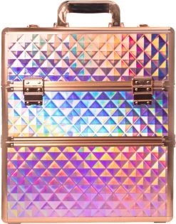 Koffer Groot Holo/Golden Rose XXL Met Opbergvakken -Cosmeticawinkel 942x1200 1