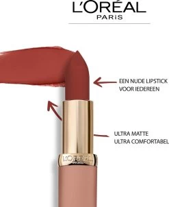 L’Oréal Paris Color Riche Free The Nudes Lipstick - Nude Matte - 08 No Lies - Roze - 3,9 Gr -Cosmeticawinkel 980x1200