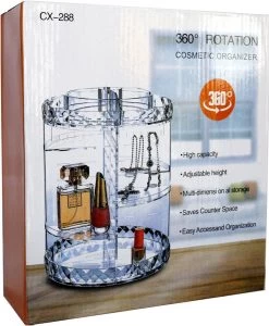 Merkloos Decopatent® Make Up Organizer - 360 Graden Draaibaar - Staande Makeup Organizer Transparant - Cosmetica - Lippenstift - Nagellak - Brushes - Kwasten - Oorbellen Etc 17 Merkloos Decopatent® Make Up Organizer - 360 Graden Draaibaar - Staande Makeup Organizer Transparant - Cosmetica - Lippenstift - Nagellak - Brushes - Kwasten - Oorbellen Etc -Cosmeticawinkel 987x1200 5