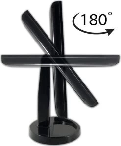 Grote Drieluik LED Make-up Spiegel Touch Knop En Dimmer 1, 3, 5 En 10 Maal Vergroting Inclusief Usb Kabel, Spiegels 11 Grote Drieluik LED Make-up Spiegel Touch Knop En Dimmer 1, 3, 5 En 10 Maal Vergroting Inclusief Usb Kabel, Spiegels -Cosmeticawinkel 991x1200 5