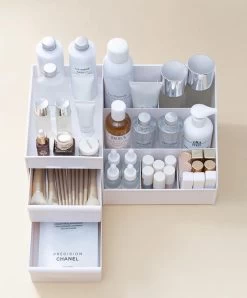 Make-up Organizer - Cosmetica Opbergdoos - Sieraden Bakje - Dames - Wit - Opmaken -Cosmeticawinkel 996x1200 2