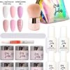 Miss Jules® Complete Set - Dipping Powder Starters Kit - 6 Kleuren Roze - Acryl Nagels Starterspakket -Cosmeticawinkel 998x1200 1